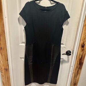 St. John Black Mini Dress
